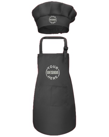 Crisp Chef Apron & Hat Set Crisp Chef Apron & Hat Set